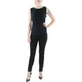 thumbnail image 1 of Calvin Klein Womens Smocked Blouse Tank Top, 1 of 1