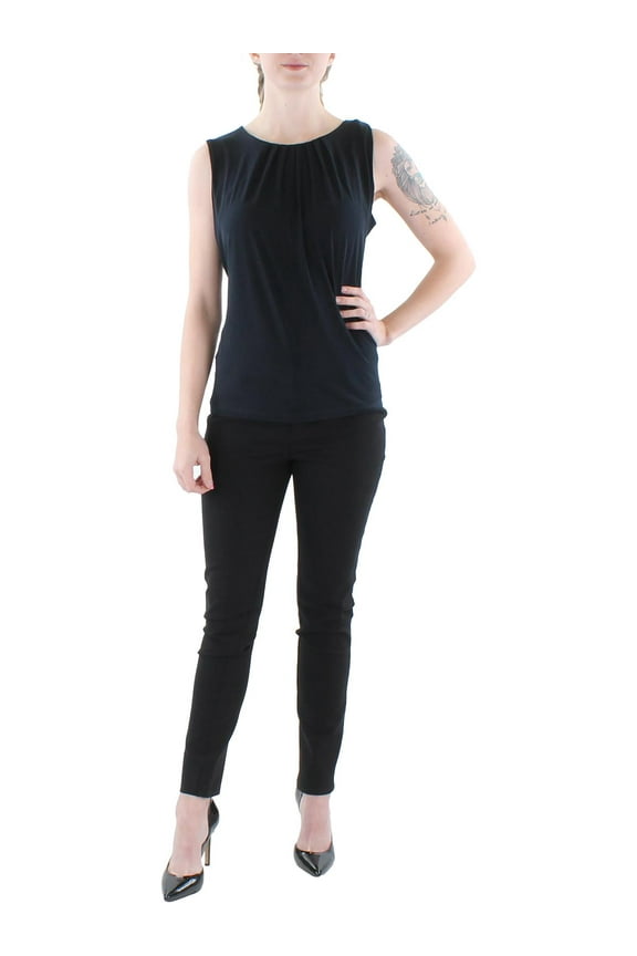 Womens Smocked Blouse Tank Top