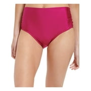Calvin Klein Womens Lifestyle Swim Bottom,Fuchsia Shimmer,Extra Large