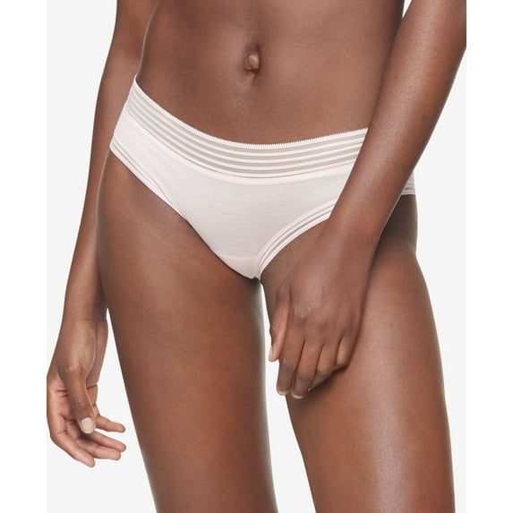 Calvin Klein Womens Striped Waist Hipster