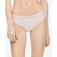 thumbnail image 1 of Calvin Klein Womens Striped Waist Thong Underwear,Precious Pink,Medium, 1 of 1
