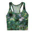 thumbnail image 1 of Calvin Klein Womens Tie Dye Racerback Cropped Tank Top, 1 of 2