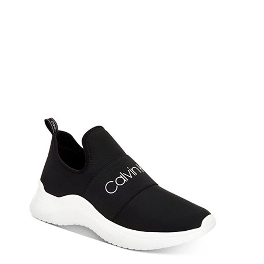 Calvin Klein Womens Uzza Gym Workout Slip-On Sneakers