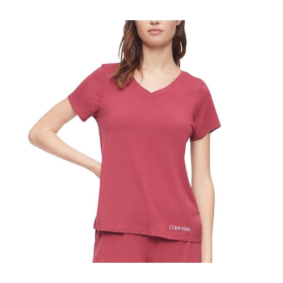 Calvin Klein Womens V-Neck T-Shirt, 1-Piece