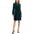 thumbnail image 1 of Calvin Klein Womens Velvet Mini Cocktail and Party Dress, 1 of 2