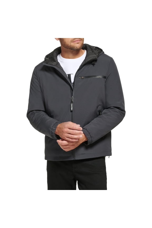 mens OUTERWEAR Jacket,Iron,Small
