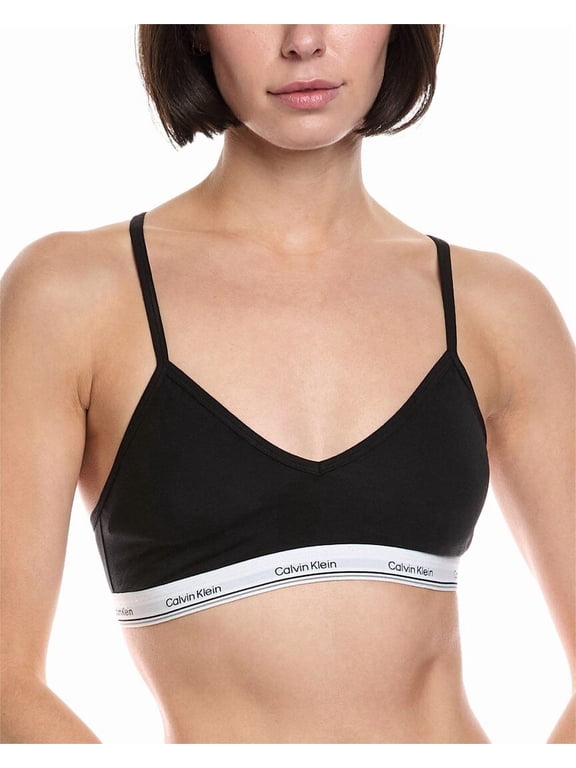 womens Bralette, m, Black