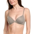 thumbnail image 1 of Calvin Klein womens  Lightly Lined Bra, 34D, Brown, 1 of 3