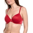 thumbnail image 1 of Calvin Klein womens  Lightly Lined Bra, 36D, Red, 1 of 3