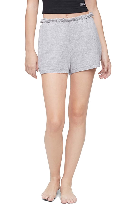 womens Pure Lounge Pajama Sleep Short Grey Heather XL