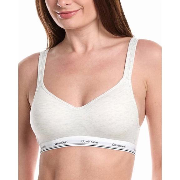 Calvin Klein womens Wire Free Bra, m, White