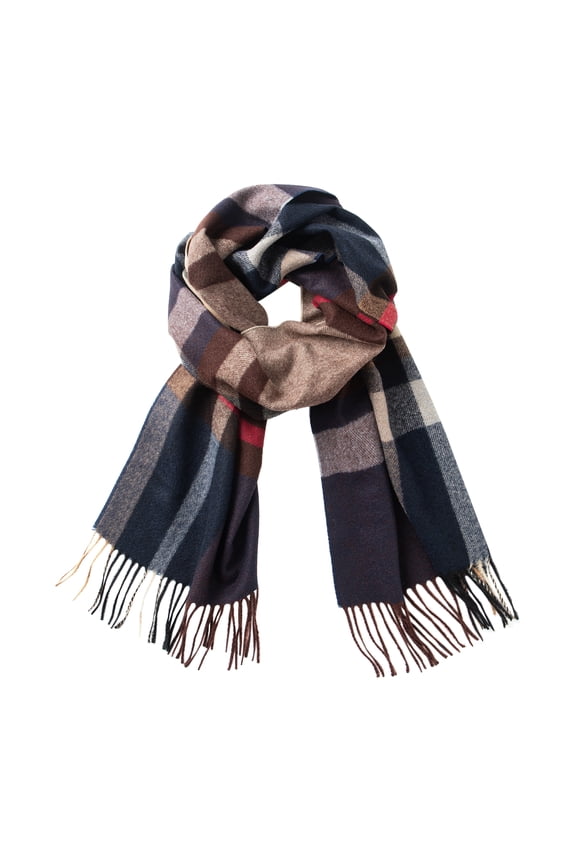Ultra-Soft Comfort Feel Unisex Winter Solid Plain Scarves Wool Feel Classic Super Soft Luxurious Scarf Brown Red Navy Camel
