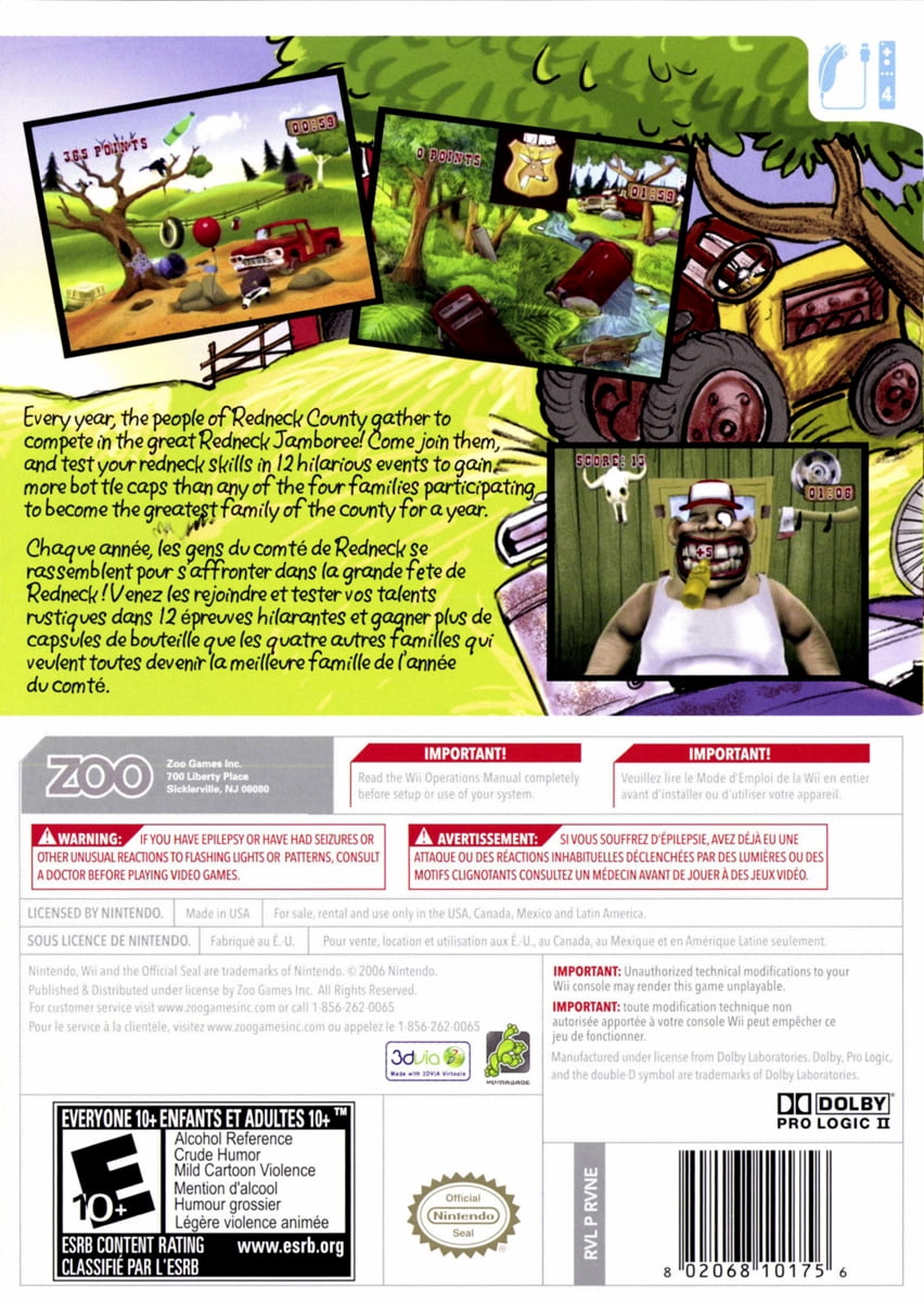 Pre-Owned Calvin Tucker's Redneck Jamboree Nintendo Wii - Walmart.com