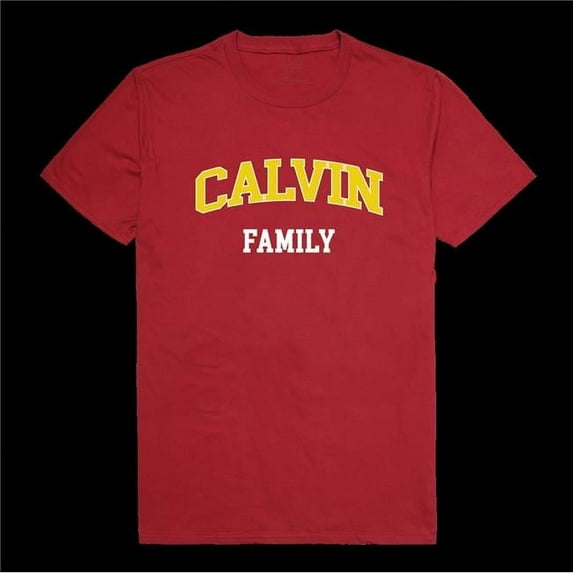 Calvin University Knights Family T-Shirt, Cardinal - 2XL
