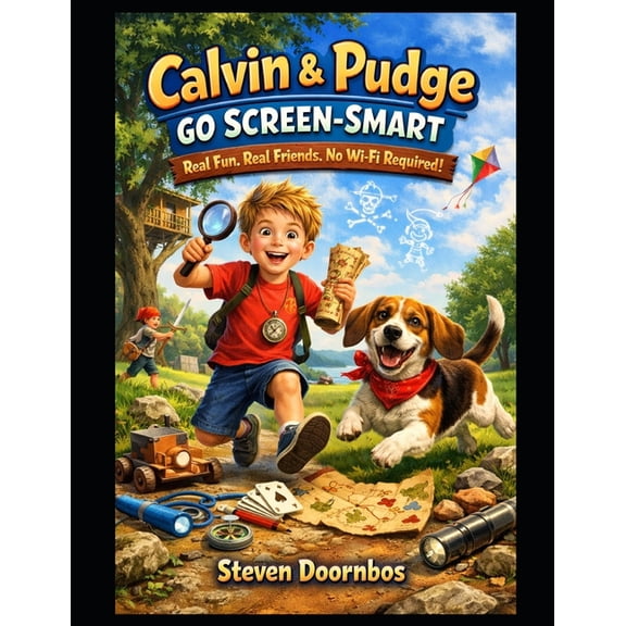 Calvin and Pudge Go Screen-Smart: Real Fun. Real Friends. No Wi-FI Required, (Paperback)