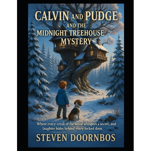 Calvin and Pudge and the Midnight Treehouse Mystery: Suspense filled mystery for kid of all ages: Where every creak of t, (Paperback)