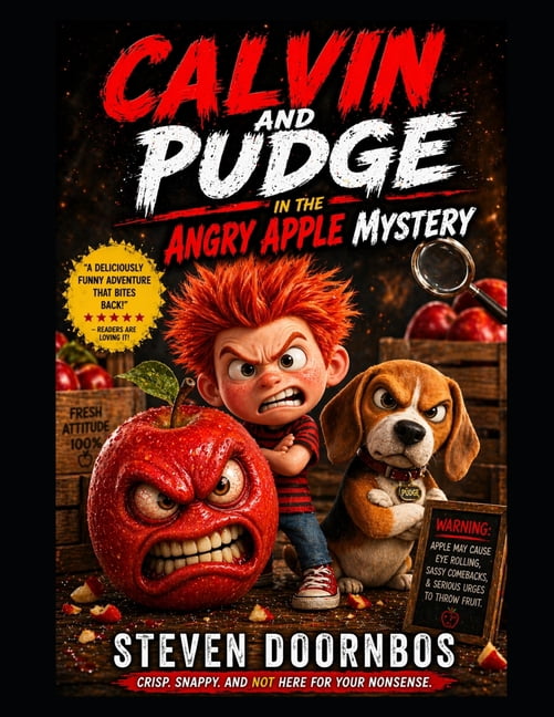 Calvin and Pudge in the Angry Apple Mystery. Crisp. Snappy and Not Here For Your Nonsense.: A deliciously funny adventur, (Paperback)
