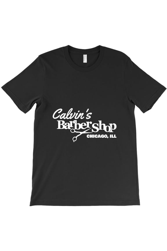Calvin's Barber Shop Barbershop, Movie Fan Graphic Design G8936 Unisex T-Shirt, Up to Size 5XL
