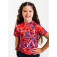 thumbnail image 1 of Calypsa Girl's Round Neck Surfer Swim Top, 1 of 10
