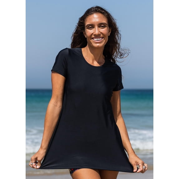 Calypsa Women's and Women's Plus Anna Swim Tunic