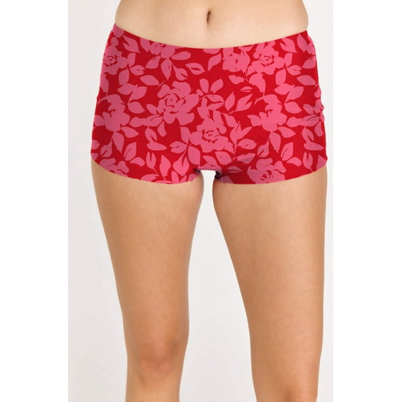 Calypsa Women's and Women's Plus Fully Lined Boyshorts