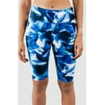 thumbnail image 1 of Calypsa Women's and Women's Plus High Waisted Long Bike Swim Shorts, 1 of 10