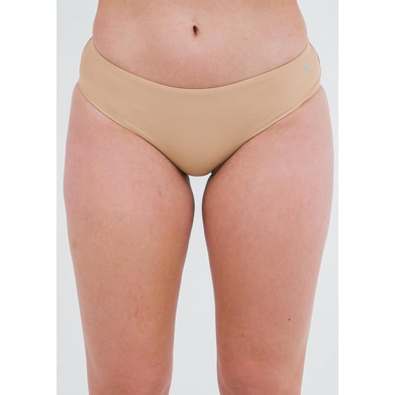Calypsa Women's and Women's Plus Hipster Bikini Bottom with Center-back Ruching Detail