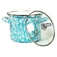 thumbnail image 1 of Reston Lloyd Turquoise Marble - 1Â½ Qt. Stock Pot, 1 of 2