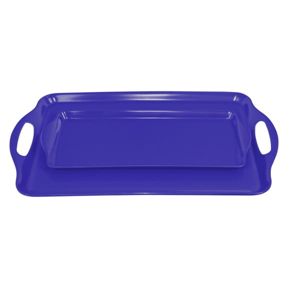 Calypso Basics 2 Piece Melamine Tray Set