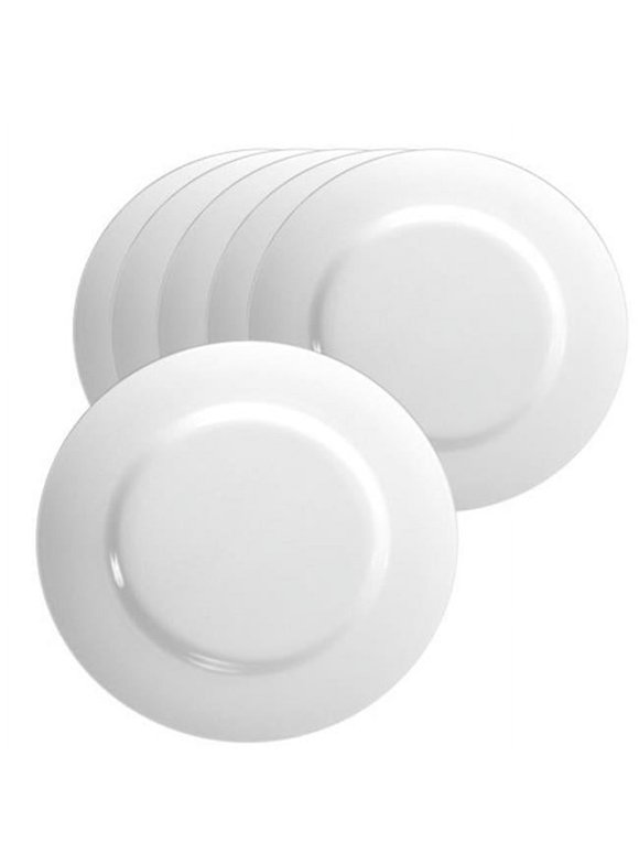 Melamine Plates White