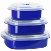 Calypso Basics, Microwave Cookware/ Storage Set, Indigo