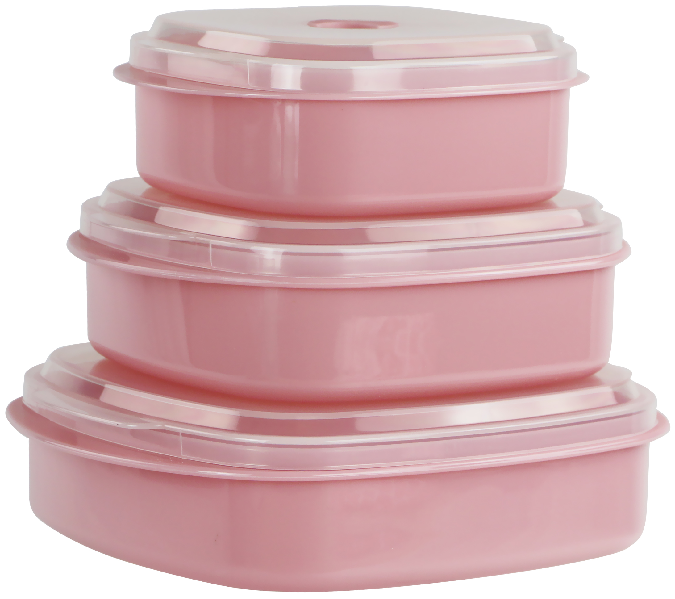 Calypso Basics, Microwave Cookware/ Storage Set, Pink - image 1 of 4