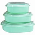 thumbnail image 1 of Calypso Basics, Microwave Cookware/ Storage Set, Seafoam, 1 of 4