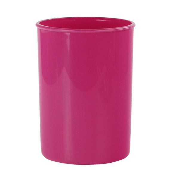 Calypso Basics Plastic Countertop Medium Utensil Crock/Holder, Magenta