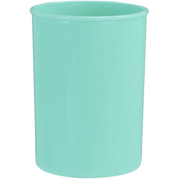 Calypso Basics Plastic Countertop Medium Utensil Crock/Holder, Seafoam