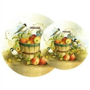 Calypso Basics, Tin Burner Cover Set 2-8 & 2-10, Chickadees