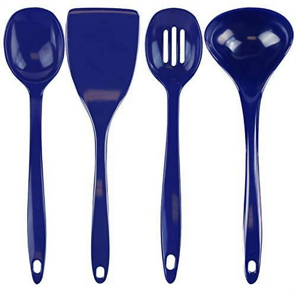 Calypso Basics by Reston Lloyd, 4pc Melamine Utensil Set, Indigo