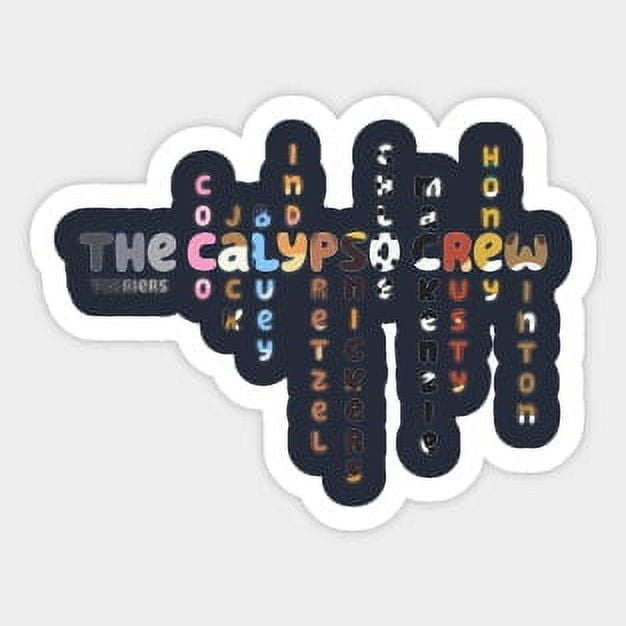 The Calypso Crew - No 2Bwb Logo Sticker Bluey Stickers For Kids, Bluey ...