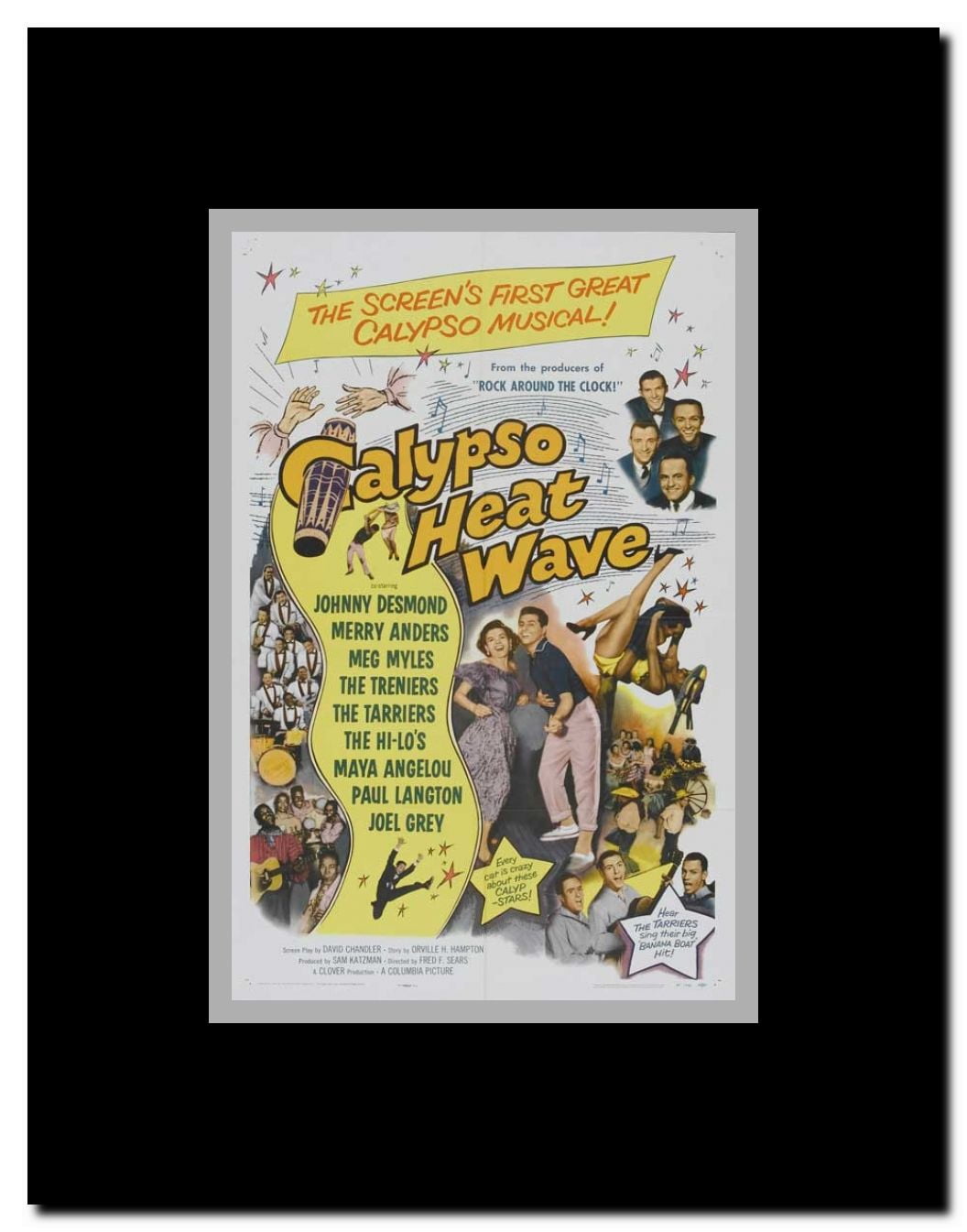 Calypso Heat Wave Framed Movie Poster