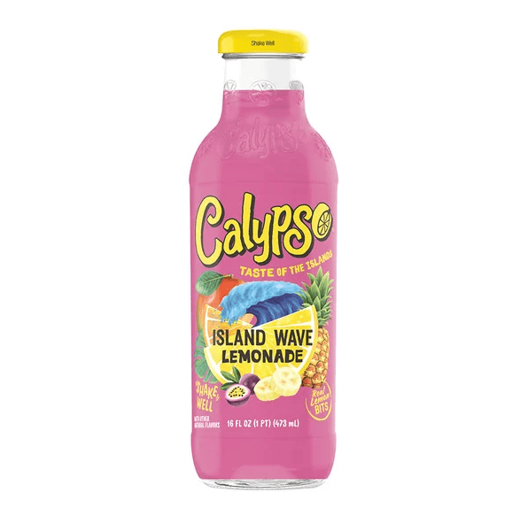 Calypso Island Wave Lemonade, 16floz Bottles 6Pack