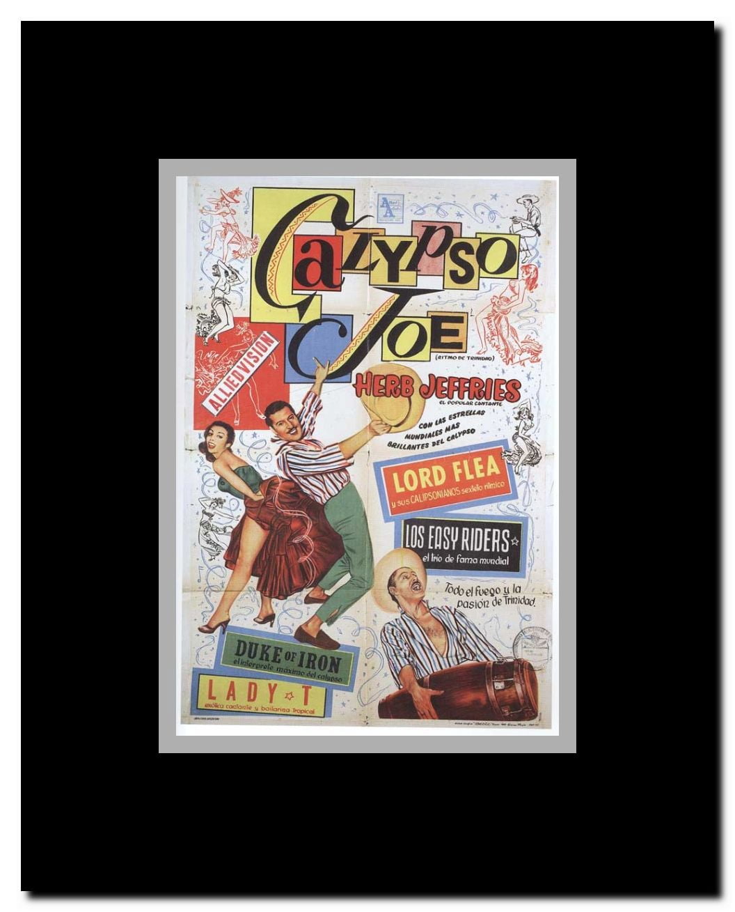 Calypso Joe Framed Movie Poster