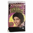 thumbnail image 1 of Calypso Large Black Satin Sleep Cap, 1 Ct, 1 of 1