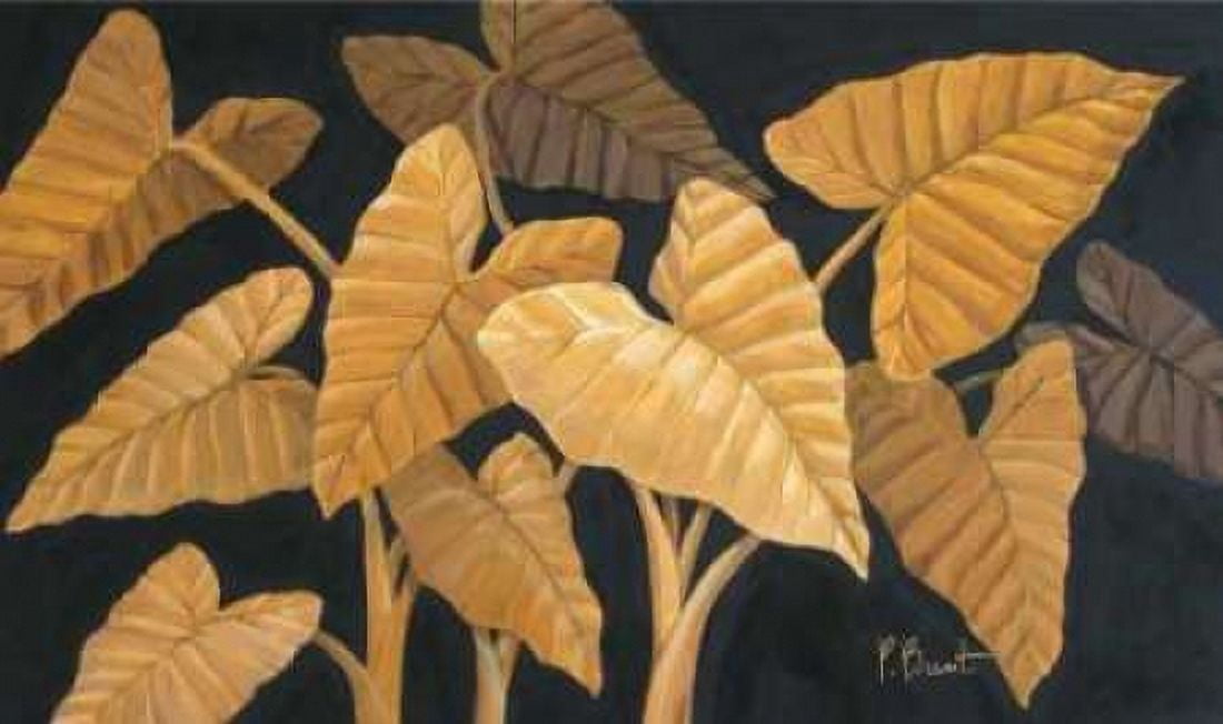 Calypso Leaves II Canvas Art - Paul Brent (12 x 18)