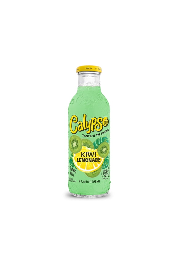 Lemonade, Kiwi Lemonade, 16oz (Pack of 12)