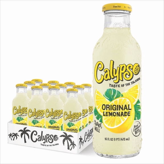 Calypso Lemonade, Original, 16oz (Pack of 12)
