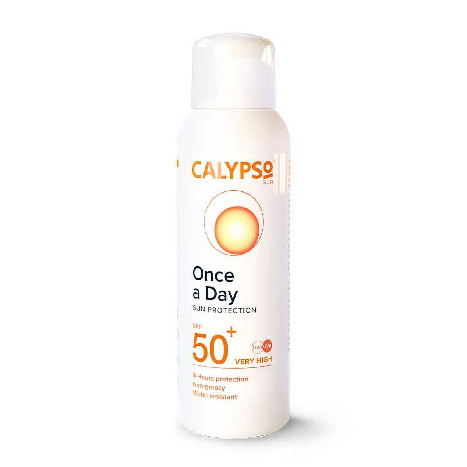 Calypso Once A Day Lotion SPF 50 provides all day protection from the