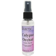 Calypso Orchid Linen Spray, 2 ounces - Eclectic Lady Sheet and Linen Spray - No Artificial Colors, Parabens, or Preservatives - Long-Lasting Scent for Bed, Fabric & Pillow