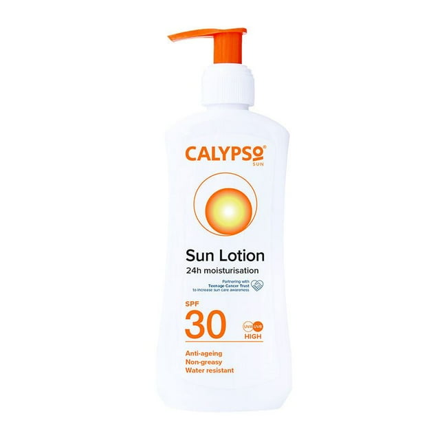 Calypso Paraben Free Lotion SPF 30 offers broad spectrum sun protection