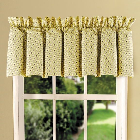 Calypso Shells Green Valance Décor Decoration
