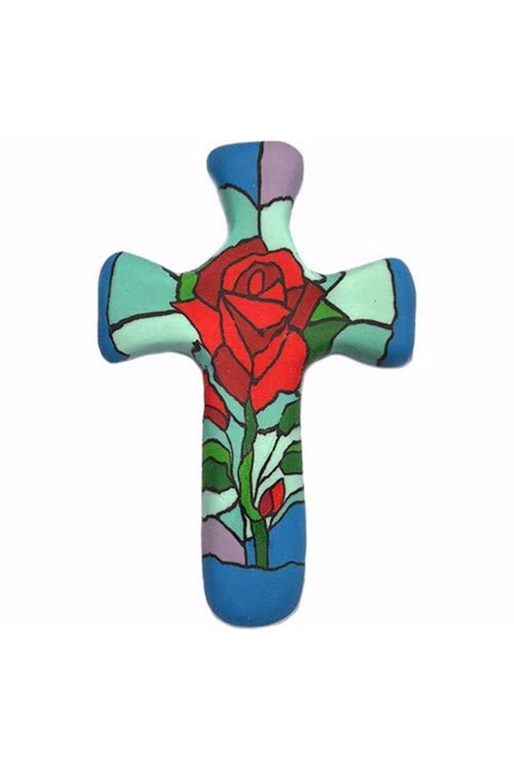 Calypso Studios by First & Main 3" Eternal Love Comforting Clay Pocket Cross